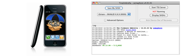 Signera iPhone 3GS/4 samt iPad (Lagra dina SHSH blobs)