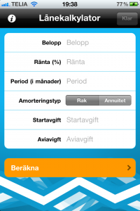 lånekalkylator lånekalkylator
