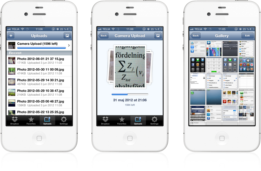 Ladda Upp Bilder Till Dropbox
