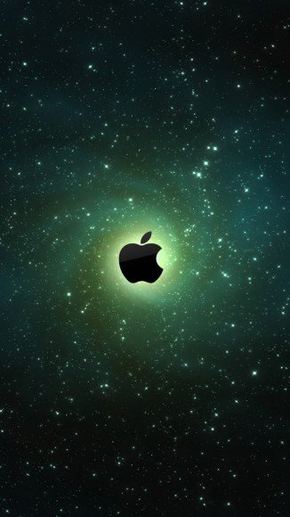 Galaxy-Apple-Logo-iPhone-5-wallpaper-ilikewallpaper_com