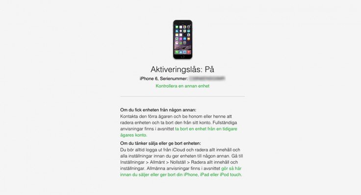 Kontrollera Om Iphone är Låst