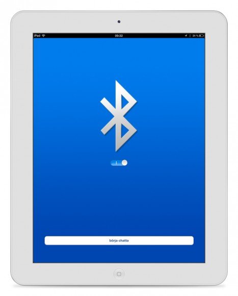 Bluetooth OnOff för iPad