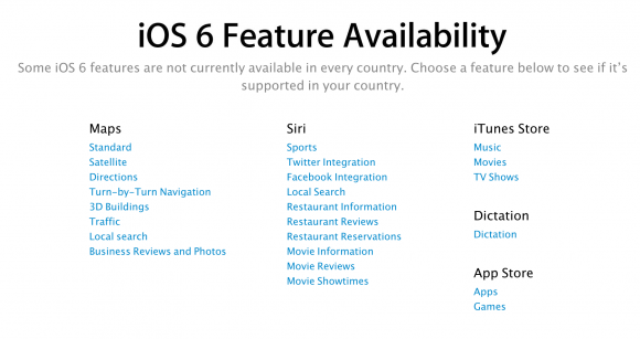 iOS 6, siri, kartor, maps, sverige, sweden