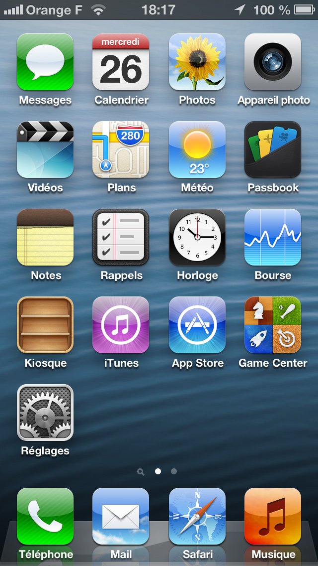 iPhone 5 iOS 6
