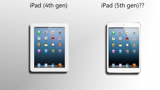 Rykte, iPad 4 och iPad 5