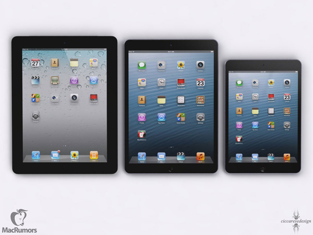 iPad, "iPad 5" och iPad mini