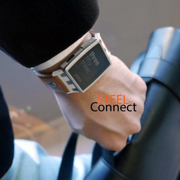 pebble steel connect