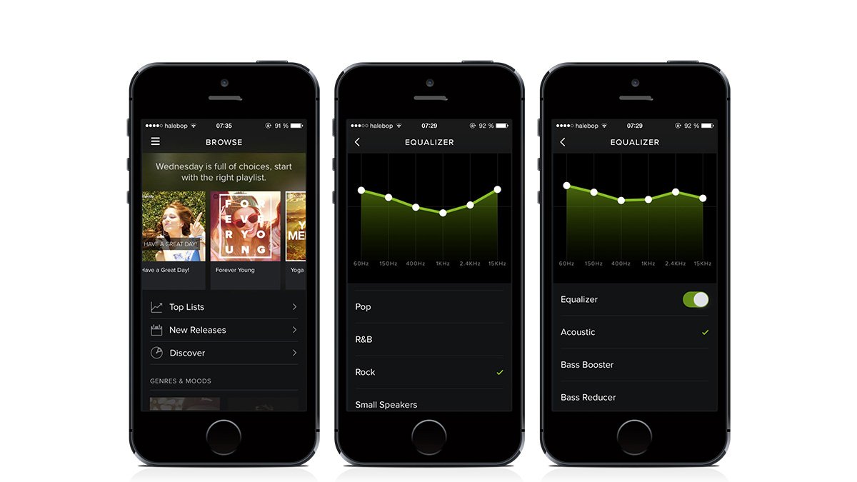 Spotify för iOS får equalizer iPhoneGuiden.se