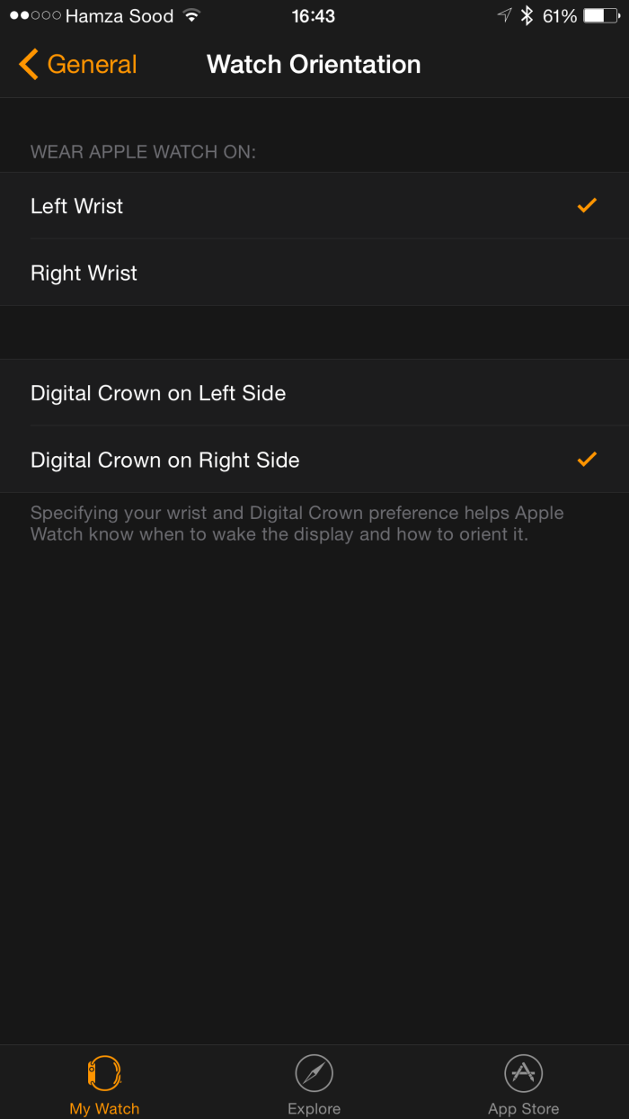 apple watch ios 6