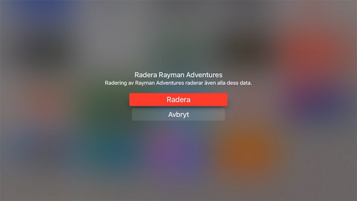 Appar I Apple Tv 4