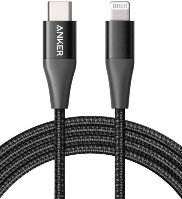 Anker Powerline+ II USB-C to Lightning Cable - Röd 0,9 meter