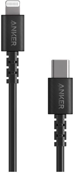 Anker Powerline Select USB-C to Lightning Cable - Svart 0,9 meter