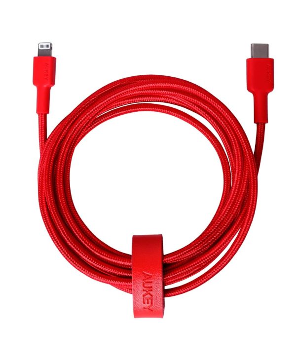 Aukey Braided USB-C to Lightning Cable