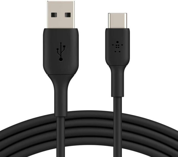Belkin Boost Charge USB-A to USB-C Cable - Svart 15 cm