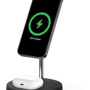 Belkin MagSafe 2-in-1 Wireless Charger Stand Pro - Vit