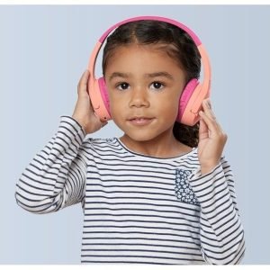 Belkin Mini Wireless On-Ear Headphones - Rosa