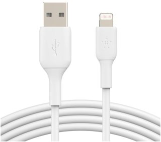 Belkin USB-A To Lightning Cable - Svart 2 meter