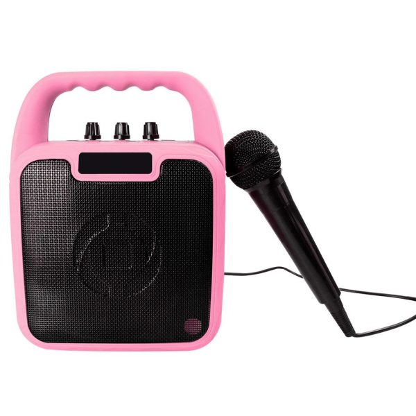 Celly Kids Party Speaker with Mic - Rosa