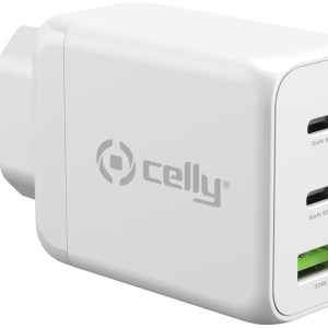 Celly ProPower 3-port Wall Charger PD 65W