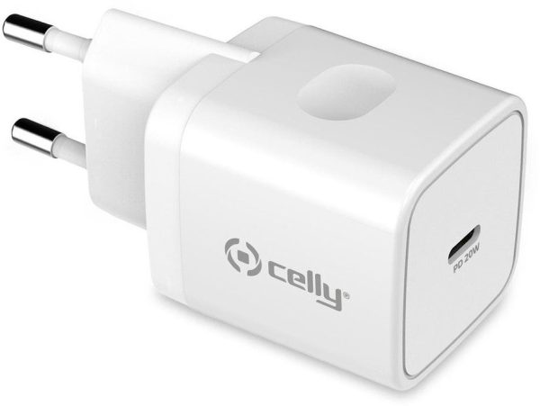 Celly USB-C Väggladdare 20W