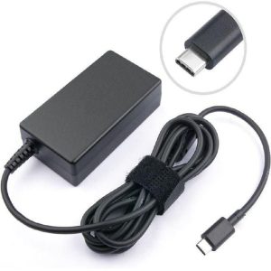 CoreParts 45W USB-C-laddare med Inbyggd Kabel
