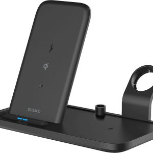 Deltaco 2-in-1 Wireless Charger