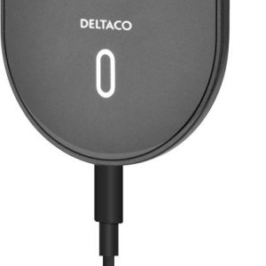 Deltaco Wireless Car Charger with Magnet