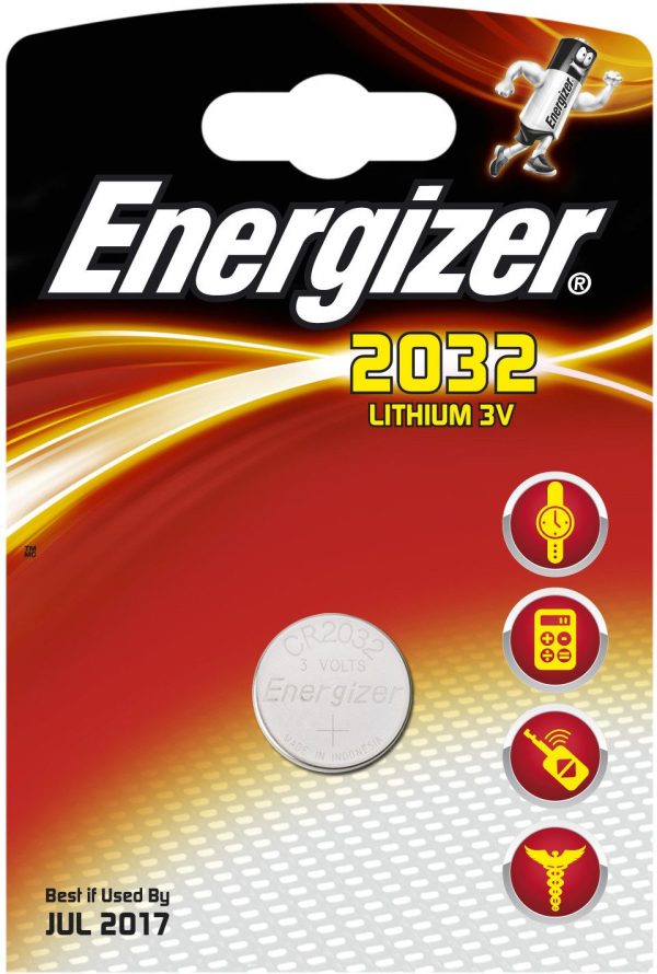Energizer Lithium CR2032 - 4-pack