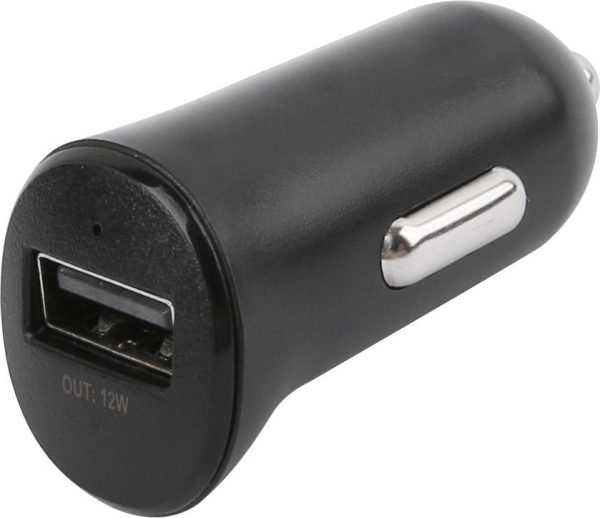 Essentials Car Charger 12W + USB-A to Lightning-Cable