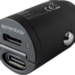 Essentials Dual Car Charger PD 30W