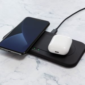Essentials Qi Dual Wireless Charger 10 W
