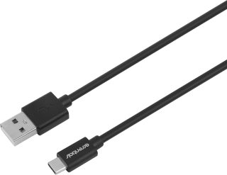 Essentials USB-A to USB-C Cable - Svart 2 meter