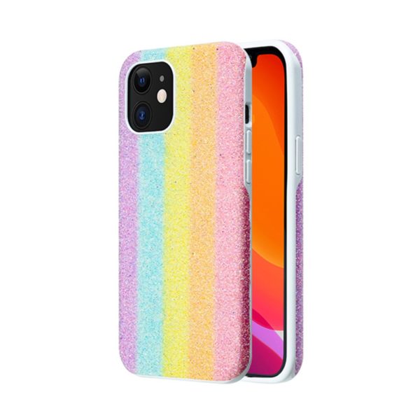 Kingxbar Glitter Case - Rainbow