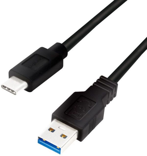 LogiLink USB-A 3.2 till USB-C - 1,5 meter