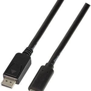 LogiLink USB-C-till Displayport 1.2 - 3 meter