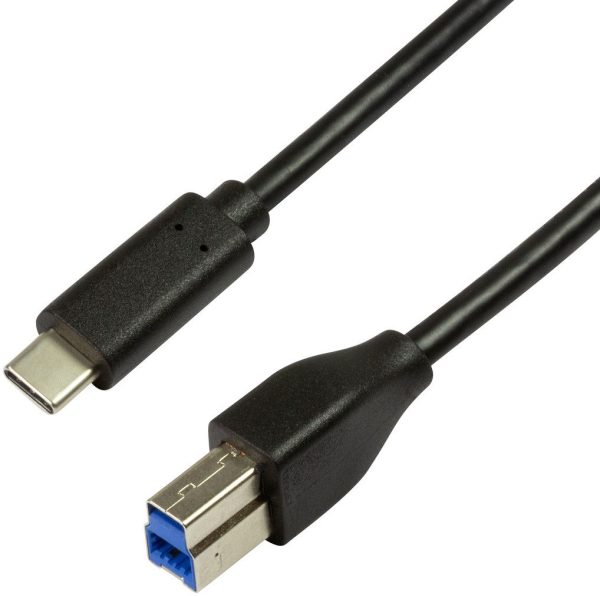 LogiLink USB-C till USB-B-kabel