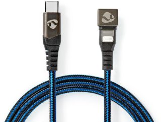 Nedis Gaming USB-C to Lightning Cable - 2 meter