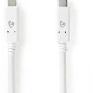 Nedis USB-C to USB-C Cable - Svart