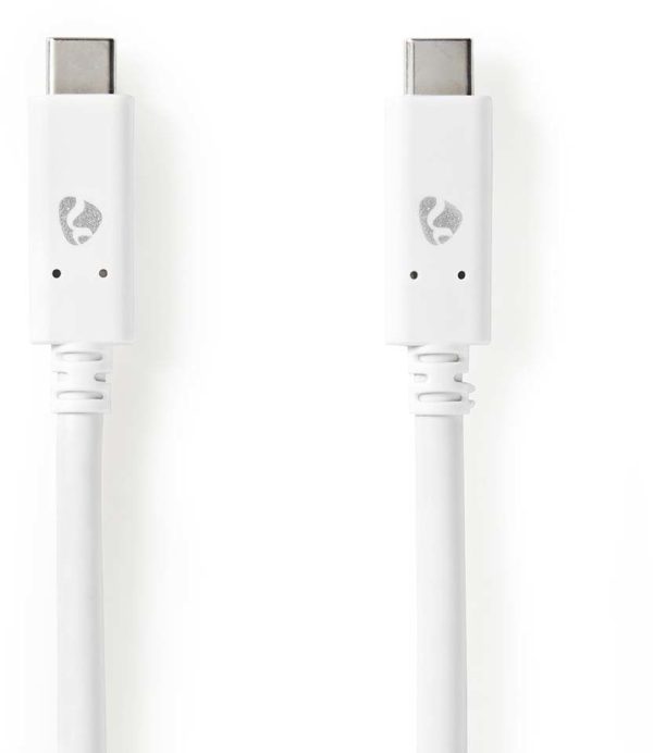Nedis USB-C to USB-C Cable - Svart