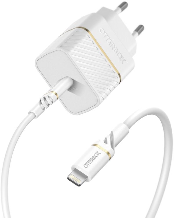 OtterBox EU Wall Charger 20W + 1x USB-C to Lightning Cable