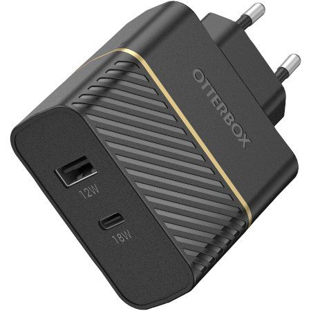 OtterBox Premium USB-A- och USB-C-Väggladdare