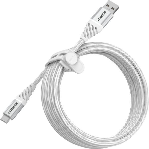 OtterBox Premium USB-A till USB-C kabel - 3 meter svart