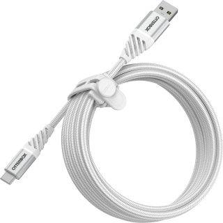 OtterBox Premium USB-A till USB-C kabel - 3 meter vit