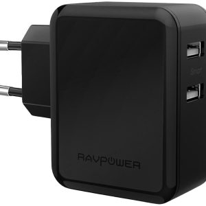 RAVPower Väggladdare 2xUSB 24W