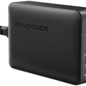 RAVpower 60W 6-Port Desktop USB Charging Station - Vit