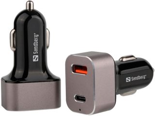 Sandberg Dual Car Charger USB-A/USB-C