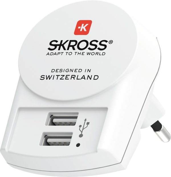 Skross Euro USB Charger 2xUSB-A