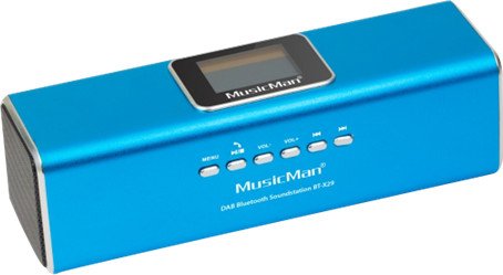 Technaxx Musicman DAB Bluetooth Soundstation - Blå