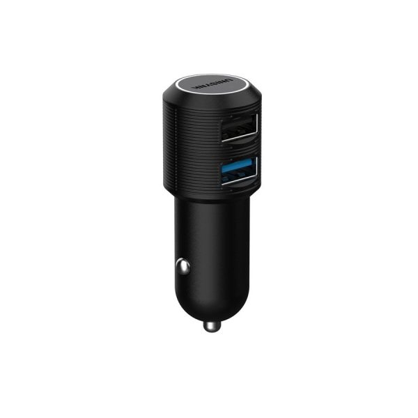 Unisynk QC3.0 + 2,4A Dual Car Charger