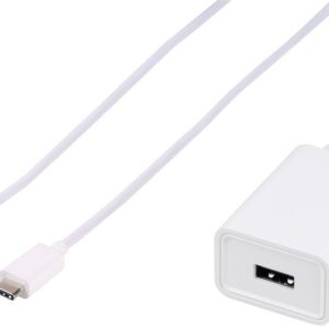 Vivanco Väggladdare + USB-C-kabel